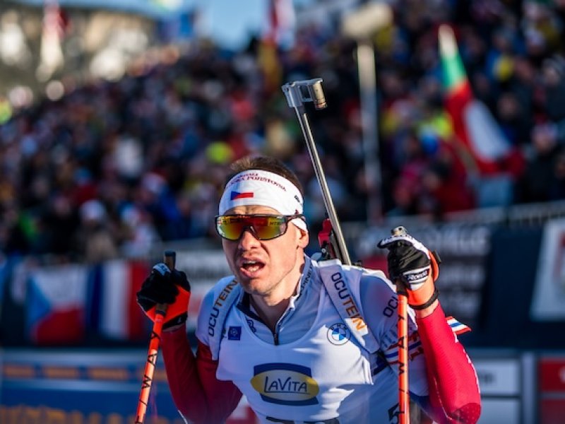 Krčmář sahal v olympijské Anterselvě po medaili, osudnou se mu stala poslední střelba