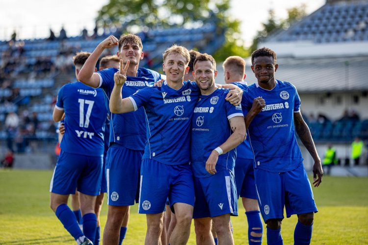 Fotbalisté Kladna už mají jisté stříbro