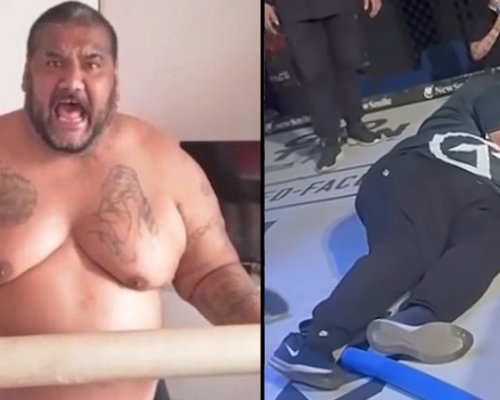Zem se zachvěla! 260kilový Diego Kotlár dostal KO ve fackované