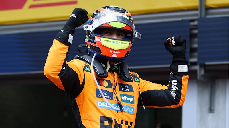 McLaren nedal soupeřům šanci. Déšť, drama a double ve Spa