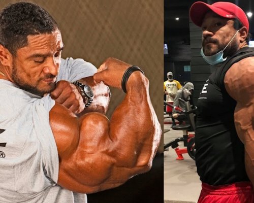 Zpátky mezi monstra: Roelly Winklaar a jeho 61centimetrový biceps hlásí comeback