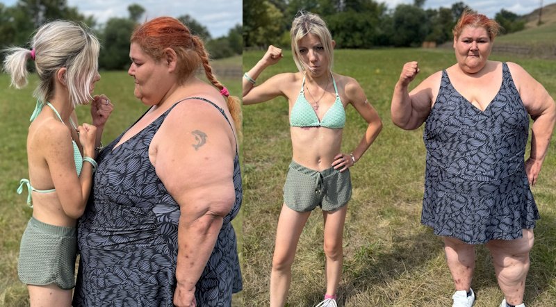 Souboj extrémů. Shopaholic váží 6x méně, přesto věří, že si Kotlárovou osedlá