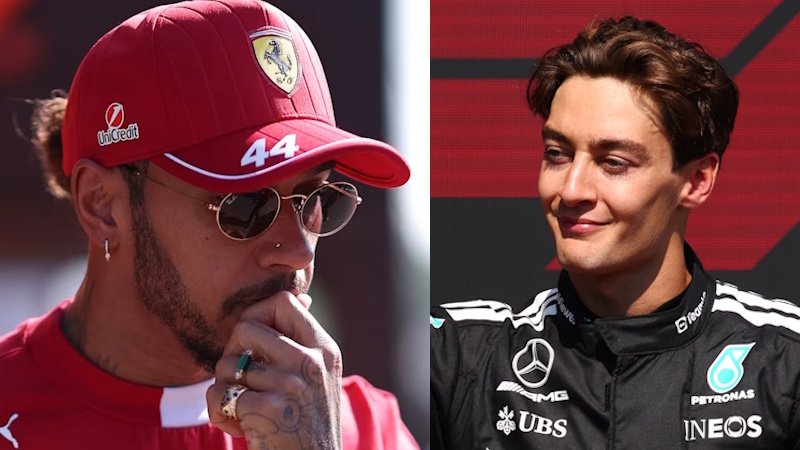 „Mluví hlouposti!“ Russell se obořil do Hamiltona po jeho kolapsu