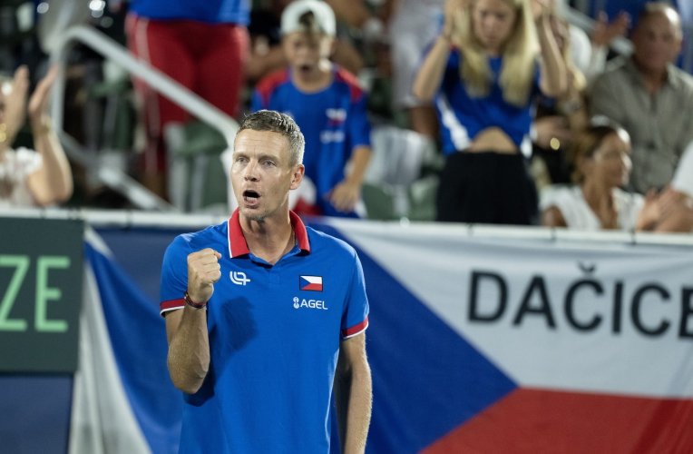 Berdych slaví čtyřicítku postupem v Davis Cupu: Ještě není hotovo. Finále je naše motivace