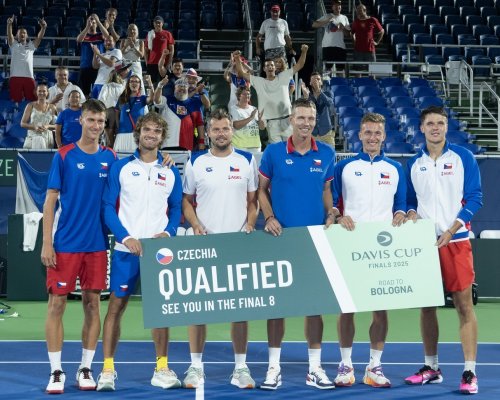 Češi už znají soupeře pro čtvrtfinále Davis Cupu, v cestě jim stojí Alcaraz a spol. Jak vypadají zbylé dvojice?