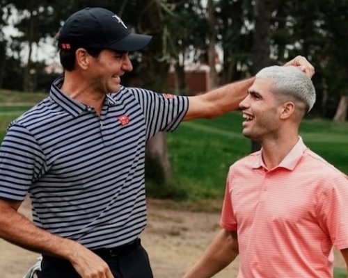 Alcaraz o radách Federera: Není lepší člověk, který by mi to mohl říct a já se budu snažit jeho slova následovat