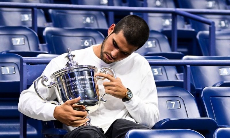 Alcaraz: Můj hlavní cíl je vyhrát všechny čtyři grandslamy. Vždycky jsem to měl v hlavě, zkusím to už příští rok