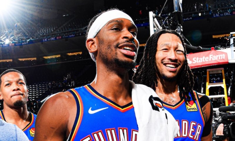 City Thunder jsou prvním týmem NBA, který dosáhl 10 vítězství. Největší podíl na tom má Shai Gilgeous-Alexander