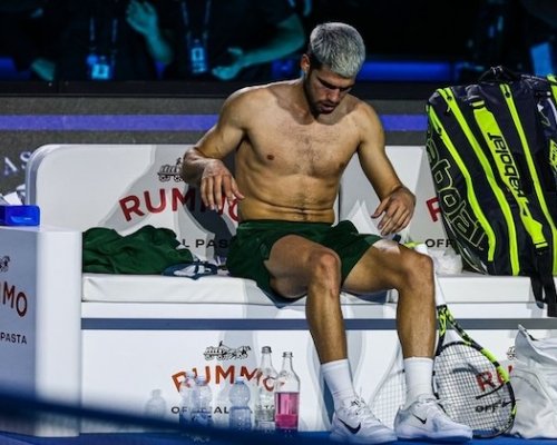 Připrav se na příští rok, protože já budu připraven na další finále proti tobě, vzkázal Sinnerovi nejenergičtější hráč na okruhu Alcaraz