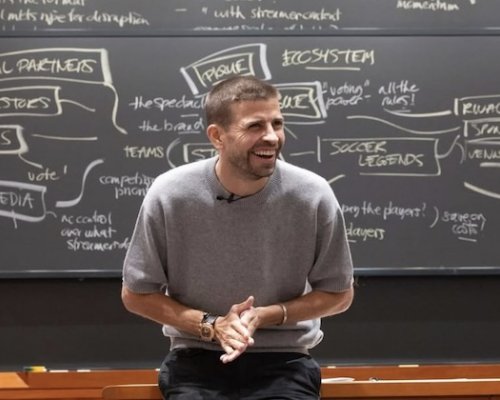 Přednášky na Harvardu? Piqué patří mezi elitní podnikatele, kteří v současnosti přepisují pravidla sportovního průmyslu