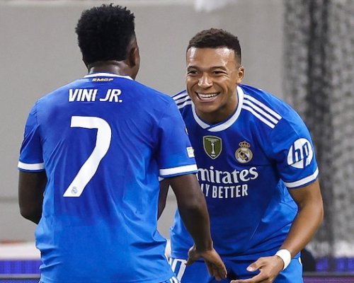 Tak přeci jen to vyšlo! Real po deseti neúspěšných pokusech konečně uspěl v Řecku. Mbappé je daleko před Osimhenem, Haalandem i Kanem