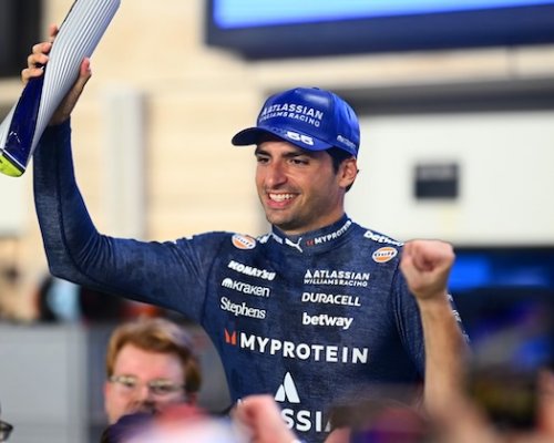 Vůbec jsem to nečekal, přiznal nadšený Sainz. Po prvním pódiu pro Williams po čtyřech letech byl Španěl v sedmém nebi