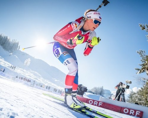 Rychlost ano, body ne: Davidová zůstává mimo elitní třicítku Světového poháru, záda jí ukazují i Charvátová s Voborníkovou