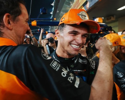 McLaren se raduje po 17 letech! Bylo mi ctí bojovat s Verstappenem a Piastrim, který jednou bude mistr světa, vzkázal šampion Norris