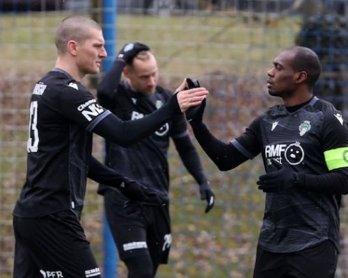 Šest tref za čtvrt hodiny! Kúdela, Ondrášek a spol. rozpoutali proti nebohým třetiligisttům bouři a skvěle se naladili na kemp v Blšanech