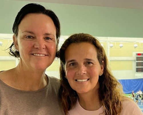 Děti šampionek na kurtu! Davenportová a Fernandezová prožívaly velký moment, tentokrát fandily svým synům