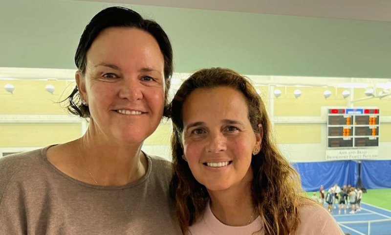 Děti šampionek na kurtu! Davenportová a Fernandezová prožívaly velký moment, tentokrát fandily svým synům