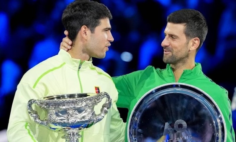 "Byl jsem blízko, ale nebylo mi souzeno," smutnil Djokovič. Alcaraz i Sinner proti němu dohromady proměnili jen sedm z 34 brejkbolů