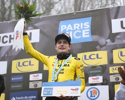 Bouře, pád a převrat v celkovém pořadí: Vingegaard otočil Paris-Nice. Po chaosu jasně ovládl horskou etapu a oblékl žlutý dres