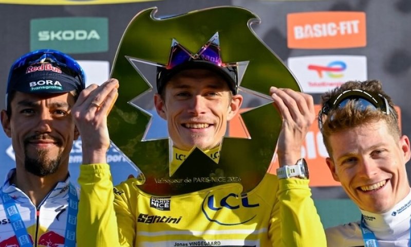 Vingegaard konečně dobyl Paříž–Nice. Jeho historický náskok na jednom z nejtěžších závodů světa připomněl éru před 80 lety