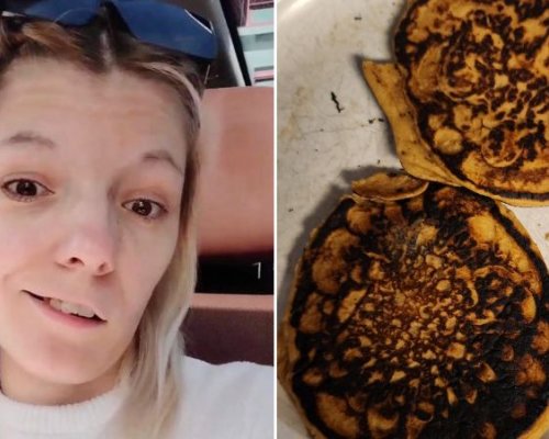 Půl kila cukru a palačinky černé jak bota. ShopaholicAdel vařila a kreslila, logika u toho tiše vypověděla službu