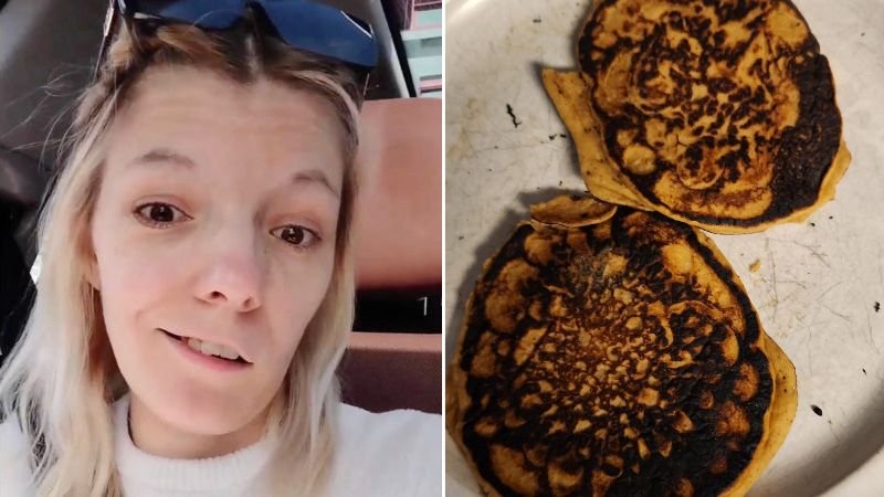 Půl kila cukru a palačinky černé jak bota. ShopaholicAdel vařila a kreslila, logika u toho tiše vypověděla službu