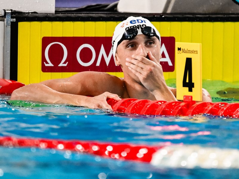 Knedla šokoval plavecký svět. Čerstvý mistr Evropy porazil svůj idol i olympijského vítěze