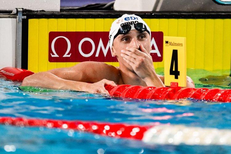 Knedla šokoval plavecký svět. Čerstvý mistr Evropy porazil svůj idol i olympijského vítěze