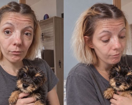 Dehydratace a průjem! Tyranka zvířat ShopaholicAdel má nové štěně, ale žádné granule. Jejího milence čeká soud pro obtěžování dětí